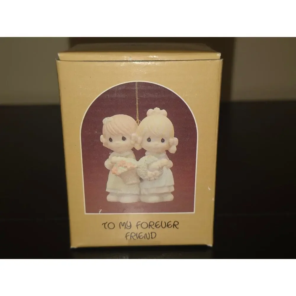Precious Moments To My Forever Friend Ornament Enesco 113956 Porcelain With Box